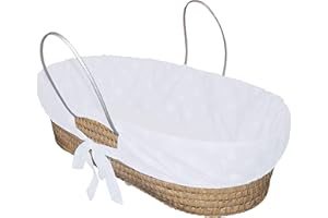 Funda para capazo marca PEKEBABY. Modelo FUNDA CAPAZO MIMBRE LISO