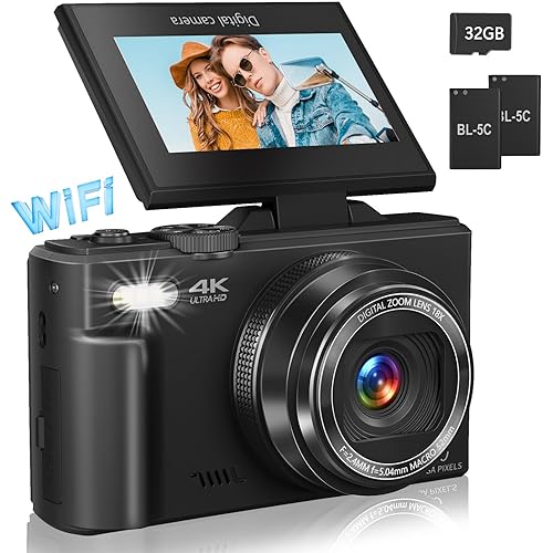 Digital Camera for Photography, 4K Vlogging Camera for YouTube 3\