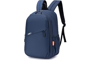 BAGZY 40x30x15cm Underseat Cabin Bag Luggage Travel Backpack Hand Luggage 40 x 30 x 15 British Airways jet2 Wizzair Transavia Laptop Bag 15.6 Inch Lightweight Small Trekking Backpack Daypack Blue