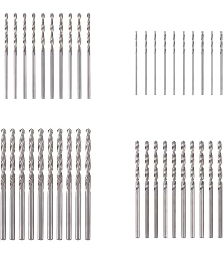 Set 10 Punte Da Trapano HSS-CO M35 Al Cobalto - 2,5 Mm, Per Acciaio Inox, Ghisa E Metalli Duri, Punta A 135°