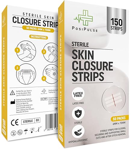 Cerotti Per Suture Cutanee Cerotti Sutura Steril Strips Strisce Di - Foto 9