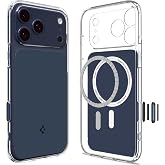 Spigen iPhone 17 Pro MAX Case, Ultra Hybrid T MagFit Compatible with MagSafe [Dura Clear] - Matte Blue | Compatible con MagSa