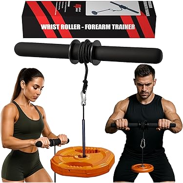 Onderarm Polsroller Polskrultang Sporter, Arm Krachttraining Fitnessapparatuur