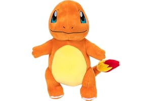 Pokémon Peluche Salamèche Peluche Douce de 20 cm avec des détails Authentiques