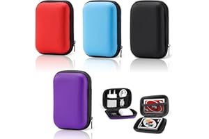 ZTBFHLZQ 4 Stück Spielkarten Box, Spielkarten Etui, Aufbewahrungsbox Kartenspiel Box, Spielkarten Etui, Kartenbox Spielkarten, Kartenbox, Zur Aufbewahrung Von Karten, Kopfhörern Und Datenkabeln