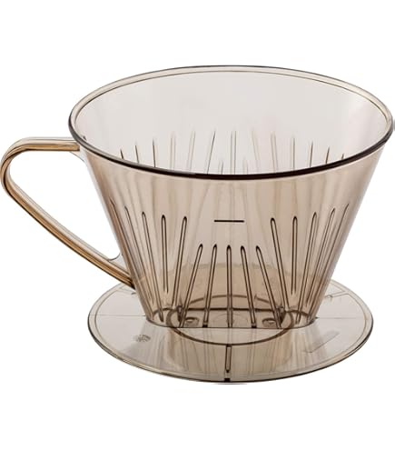 SUNOYA Filtro Da Caffè In Porcellana 2 Pezzi Filtro Per Caffè A Forma