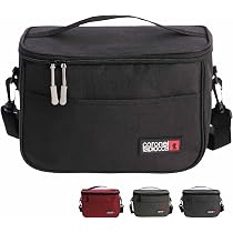 Wildkin Borsa Pranzo Due Scomparti Bambini: L'unica Termica Che Ti Serve Per Scuola E Viaggi (Arancione) - 6