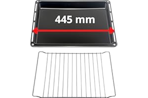 UD UNIQ DEALZ SPARSET 445x375x30 mm Backblech und Backrost passend für Whirlpool Gruppe Bauknecht Whirlpool Ignis IKEA Algor 481241838128