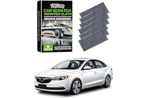 CUMNVULNT 6 Pcs Nano Sparkle Cloth for Car Scratches, Premium Car Scratch Remover, Scratch Remover Cloth for Repair Scratches, Paint Residues,Swirls, Water Spots and Restore Your Car's Shine
