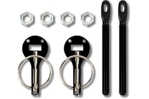 OCC MOTOR SPORT OCC MOTORSPORT KIT NOIR DE VERROUILLAGE DE CAPOT AVEC PRINTEMPS