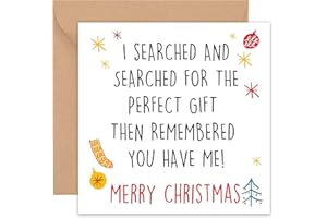 Felbridge Studio - Funny Christmas Card - Humorous Xmas Cards for Friends Husband Boyfriend Mum Dad Wife Girlfriend Partner Him Her Sister Brother Family Gay LGBT - Gift 2022-14cm