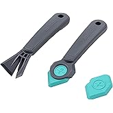 Wolfcraft Gasket Renewal Kit - Gasket Shaper and Scraper | Silicone remover kit for smoothing putty in bathroom or kitchen. S