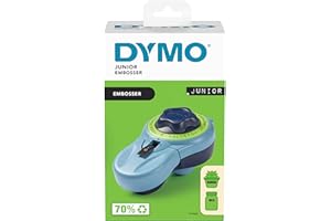 DYMO Etichettatrice a rilievo Junior | stampante per etichette 3D con diseño ABS ultrarresistente