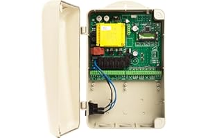 DOMO-MATIC Cuadro de control CLEMSA CLAS 16.1 para puertas abatibles batientes de 2 hojas 230 v cuadro de maniobras …