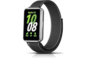 PaceBid Nylonowy regulowany pasek mężczyźni kobiety sportowe wymienne bransoletki dla Samsung Galaxy Fit 3