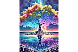 OSLEY Diamond Painting, 5D DIY Diamant Malerei für Erwachsene und Kinder, Diamant Painting Kit Kunst für Wand Home Decor Kunsthandwerk 30x40CM