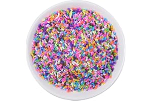 AMOYER Bunte Streusel Gefälschte Süßigkeiten Süßigkeiten Zucker Schokolade EIS Sprinkles Dekorationen Für Dessert Simulation Slime Filler Zusatz Zubehör