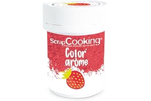 SCRAP COOKING Color 'Arôme Rose/Fraise 10 g