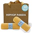 HIPHOP PANDA Baby Washcloths, Rayon Made from Bamboo - 2 Layer Ultra Soft Absorbent Newborn Bath Face Towel - Reusable Baby Wipes for Delicate Skin - Honey, 30 Pack