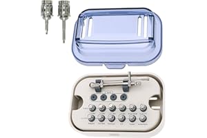 OUBO Universal Screwdriver Implant Tool Kit To~rque System Wr~ench with 12pcs Drivers