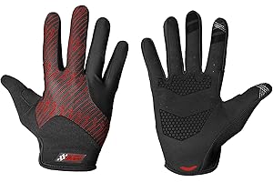 DAPPER RACING | Guantes SIMRACING Edición Roja | Aptos para Pantalla táctil | Refuerzo en la Palma | Silicona Antideslizante para Agarre óptimo | Ligeros y Transpirables | Diseñados para Simracers