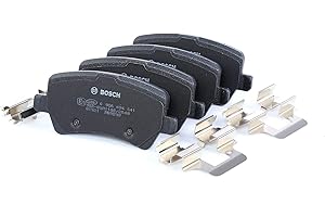 ‎BOSCH AUTOMOTIVE Bosch BP1120 Bremsbeläge - Hinterachse - ECE-R90 Zertifizierung - vier Bremsbeläge pro Set