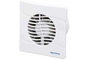Vent-Axia 436532A 100 mm Basic Bathroom/Toilet Extract Fan - White