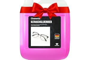 DIE SEIFENBLASE Cleanerist | Concentré nettoyant ultrason 5L | nettoie les bijoux, pièces de monnaie, lunettes, petites pièces & instruments dentaires | bain à ultrasons | appareil à ultrasons