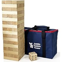 NAEM Tetris XL Trommelspiel 1,8m - Riesen Tetris Für Garten & Familie