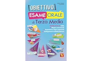Obiettivo esame orale di terza media. Tesine svolte con mappe concettuali, esposizione degli argomenti, collegamenti multidisciplinari