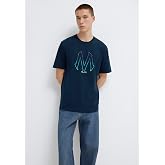 Mavi Logo Baskılı Lacivert Tiş&ouml;rt Regular Fit/Normal Kesim 0610635-70490