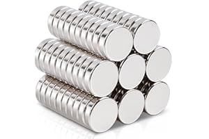 MAGXCENE 80pcs 12x3mm Magneti Al Neodimio Calamite Piccole Rotonde, Calamite Potenti Magneti per Lavagne Magnetiche, Frigorifero, Bacheca, Lavagna Bianca, Ufficio