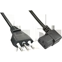Cavo Di Alimentazione Cisco Con Angolo Retto - 182 Cm - Lotto Da 10 Pezzi, Nuovo. Modello 3090269500 EU.
