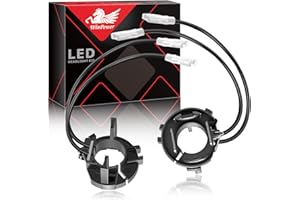 WinPower H7 HID Ampoules Base Ampoules Xénon Adaptateur Support Prise Courant Accessoires pour Tiguan Golf 6/7 Scirocco Sharan Touran, 2 Pièces