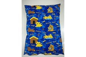 adsin Large Dog Bed Zipped Removable & Washable Pet Cushion Cover Only (Shake A Paw Blue)