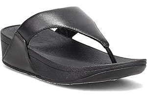 Fitflop Lulu Leather Toepost, Infradito Donna