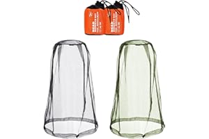 CYIOU Moskitonetze Moskitonetz Mückenhut Kopfnetz Kopf Hut Kopfschutz für Imkerei Outdoor Wandern Camping Angeln