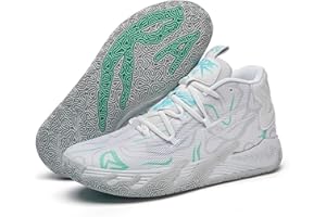 Uhclrr Men's Basketball Shoe Anti Slip Men's Basketball Shoe Men's Basketball Shoe Outdoor Sports Shoe(43 EU, F7)