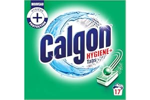 Calgon Igiene Plus Tablet Anticalcare Pulitore Lavatrice (17 pastiglie)