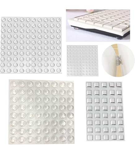 400 Gommini In Silicone 6x2 Mm - Paracolpi Trasparenti Per Mobili, Porte E Cassetti - Foto 10