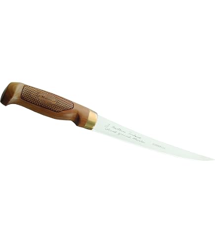 Marttiini Tundra-Messer Mit Birkenholz-Griff – Gesamtlänge 22,8 Cm, Rostfreie Klinge, Inkl. Lederscheide