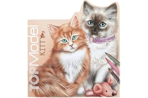 Depesche 12713 TOPModel Kitty Malbuch figürlich Kitty and Doggy