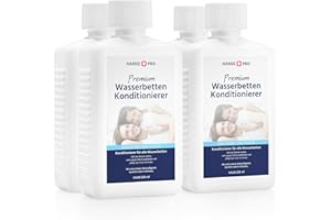 ‎HANSE PRO Hanse Pro Wasserbetten Konditionierer – Premium Pflege für Wasserbetten gegen Gerüche & Bakterien – Algenstopp, Klarwasser, langlebiger Matratzenkomfort – Made in Germany - Vierkantflasche (4, 250)