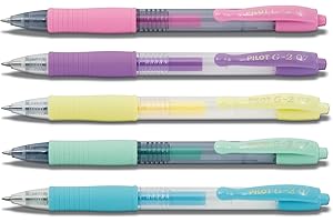 PILOT PEN Pilot G2-7 długopis żelowy Langer Stift 5er 5 Farben Pastell