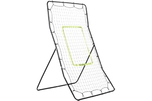 SUPERWORTH Rebound Net For Baseball Tennis Football Rebounder Net Training Equipment With 4 Ground Nails Multi-Sport Net Playback Game Target Goal