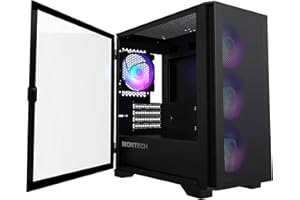 Montech AIR 100 ARGB, Micro-ATX, Tempered Glass - schwarz