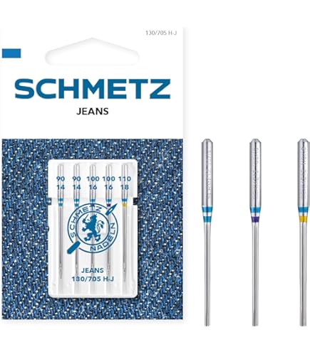 SCHMETZ | 5 Sewing Machine Needles | Leather LL | 130/705 H LL | Size 100/16 : Buy Online At Best Price In KSA - Souq Is Now