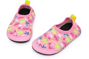 Yorgou Scarpe da Acqua Bambini Antiscivolo Scarpe da Immersione Rapida Asciugatura Scarpe da Immersione da Spiaggia Ragazze Ragazzi