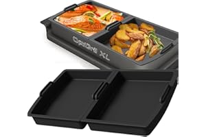 JUGGPENG Przedzielnik do pieczenia kompatybilny z Tefal OptiGrill XL, Elite XL, Plus + XL, Elite Plus XL, 2 sztuki silikonowych wkładów do pieczenia, pieczenia, grillowania, akcesoriów do pieczenia