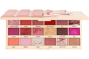 I HEART REVOLUTION Paleta chocolate mármol rosa dorado